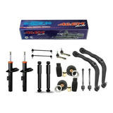Kit Suspensão Amortecedor Coxim Axial Peugeot 206 207