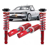 Kit Suspensão Rosca Slim Completo Vw Saveiro G5 2015