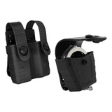 Kit Tab Lock Fast Porta Carregador Porta Algema Preto
