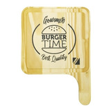 Kit Tábuas Hamburguer 10 Peças Natural