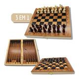 Kit Tabuleiro Maleta 3
