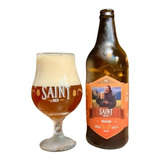 Kit Taça E Cerveja Artesanal Saint Bier Belgian 600 Ml 