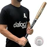 Kit Taco Beisebol Profissional Vollo 802 76cm Madeira Com Verniz Com Bola