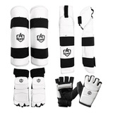 Kit Taekwondo Meia Caneleira Luva Antebraço Sul Sport