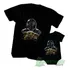 Kit Tal Pai Tal Filho Baby Yoda Star Wars Body E Camiseta