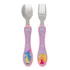 Kit Talher Inox Aventuras Princesa 6m+ Com 2 Itens Buba