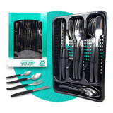 Kit Talheres Inox Gaveteiro Suporte Cozinha Completo Luxo