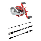 Kit Tamba Carretilha Krait Bg Direita Vara Albacora 2 40