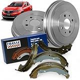 Kit Tambor De Freio - Sapatas Traseiro Compatível Com Nova Strada 1-3 1-4 2020 A 2025 Com ABS - HF37 - FI432CPA