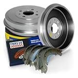 Kit Tambor E Sapatas De Freio Traseiro Compatível Com Punto 1-8 16V 2009 A 2017 HF37 E Sapatas FI220CPA