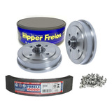 Kit Tambor Lonas Freio Traseiro Fusca 1300 1500 1600
