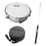 Kit Tamborim Aco Inox