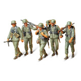 Kit Tamiya German Machine Gun Crew On Maneuver 1 35 35184