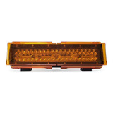Kit Tampa Capa Preta Ou Lente Ambar P Barra Led 13pol 30cm
