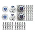Kit Tampa Cubo Azul Dianteiro Sc S5 + Traçao + Truck + Capa