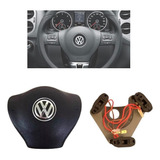 Kit Tampa Da Buzina Capa Air Bag Vw G5 G6 Gol Saveiro Voyage