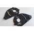 Kit Tampa Lateral Suporte Viseira Mach 5 Peel´s S/ Parafusos