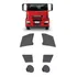 Kit Tampa P choque 6 Tampas Compatível Iveco Tector Cursor