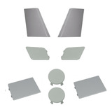 Kit Tampa Parachoque Farol Compativel Com Iveco Stralis 8pc