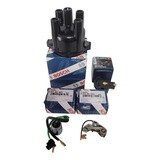 Kit Tampa Rotor Platinado Condensador Bosch Fusca 73 