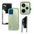 Kit Tampa Traseira E Aro Lateral+lente De Câmera Realme C35