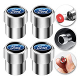 Kit Tampa Válvula Pneu Bico Tampinha Capa Ford Fiesta Focus