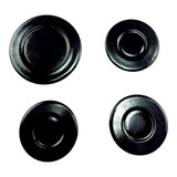 Kit Tampinhas Espalhador De Chamas Cooktop 4 Bocas Fischer