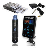 Kit Tattoo Rotativa Bronc V8 Máquina Tatuagem Completo