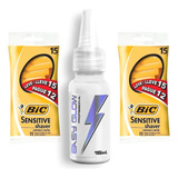 Kit Tattoo Tinta Easy Glow 15ml 30un Aparelho De Depilar