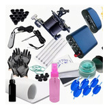 Kit Tatuador Iniciante Máquina De Bobina Completo
