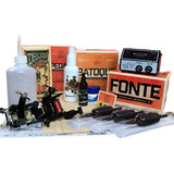 Kit Tatuagem 2 Máquinas Profissional 2d Digital Sem Juros