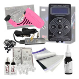 Kit Tatuagem Completo Electra Pop Fonte Hurricane Hp 2