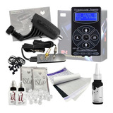 Kit Tatuagem Completo Electra Pop Fonte Hurricane Hp 2
