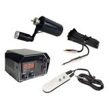 Kit Tatuagem Fonte Dig pedal maquina Rotativa N1 brinde