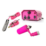 Kit Tatuagem Fonte pedal maquina Rotativa N1 brinde