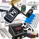 Kit Tatuagem Tattoo C Máquina Rotativa Eclipse Rca Igual X13