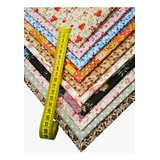 Kit Tecido Patchwork 50 Algodão 10 Cortes De 50x70cm
