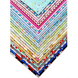 Kit Tecido Tricoline 100 Algodão 10 Cortes 50x70cm