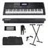 Kit Teclado Arranjador Casio Ct-x3000 C/ 61 Teclas Preto