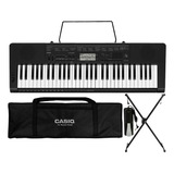 Kit Teclado Casio Ctk3500 Com Capa