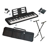 Kit Teclado Ct s200 Bk Bag Suporte E Pedal