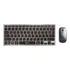 Kit Teclado E Mouse Bluetooth Recarregável Sem Fio P/ Tablet