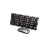 Kit Teclado E Mouse Bluetooth Wireless Usb Para Macbook pc