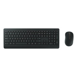 Kit Teclado E Mouse Microsoft Sem Fio Comfort Desktop 900