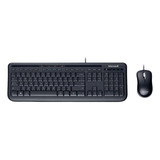 Kit Teclado E Mouse Microsoft Wired 600 Desktop Usb