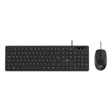 Kit Teclado E Mouse Multi Tc310 Com Fio Usb 1200dpi Mouse Preto Teclado Preto