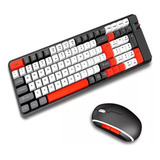 Kit Teclado E Mouse Sem Fio Bluetooth Wireless 2 4ghz