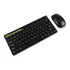 Kit Teclado E Mouse Sem Fio Freestyle Series Amarelo-maxprin Cor Do Mouse Preto Cor Do Teclado Preto