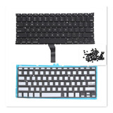 Kit Teclado Macbook Air 13 Americano Backlitgh Parafusos