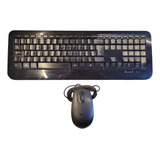 Kit Teclado Microsoft Sem Fio Mouse Dell